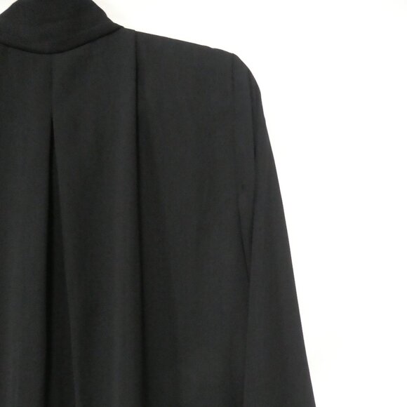 RACHEL - Rachel Roy | 2X | Elegant Black Blouse With Tie Detail - Picture 11 of 14